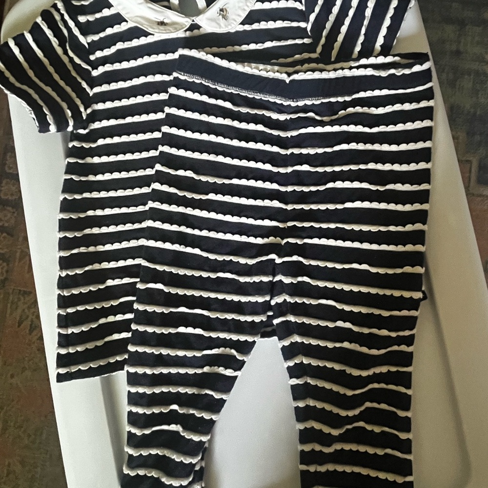 Victoria Beckham for Target Black and White Kids Matching Set